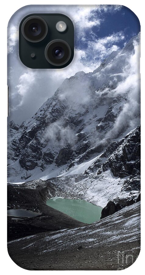 Peru iPhone Case featuring the photograph Lonely Lake on the Inca Trail by James Brunker