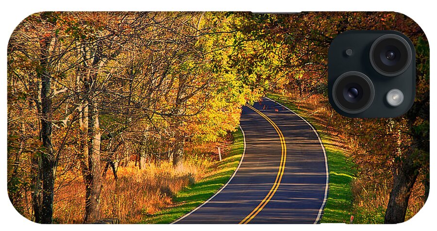 Shenandoah National Park iPhone Case featuring the photograph Long and Winding Road by Kathi Isserman