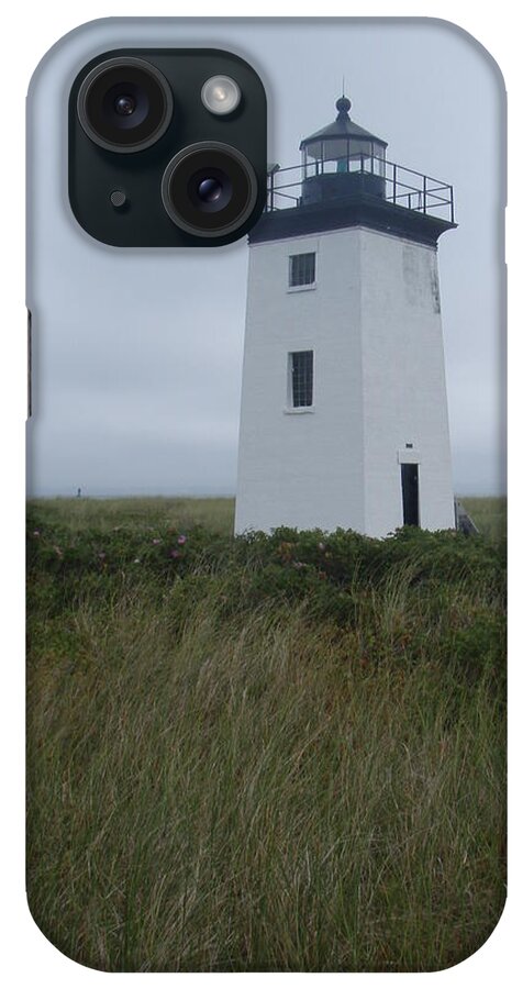 Longpoint Lighthouse iPhone Case featuring the photograph Longpoint Lighthouse by Robert Nickologianis
