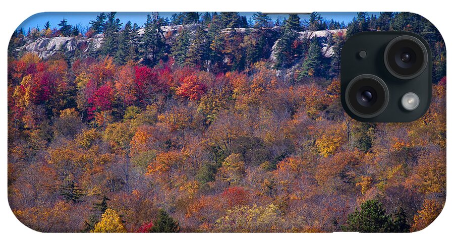 Adirondack's iPhone Case featuring the photograph Looking at the Top of Bald Mountain by David Patterson