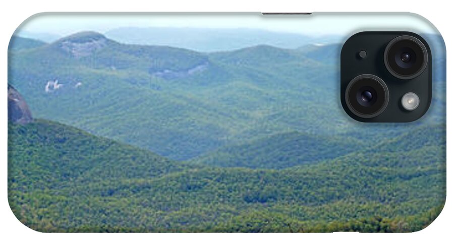 Duane Mccullough iPhone Case featuring the photograph Looking Glass Rock and Valley in the Spring by Duane McCullough