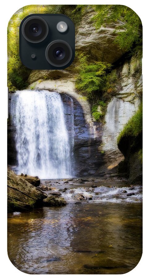 Looking Glass Falls iPhone Case featuring the photograph Looking Glass by Steven Richardson