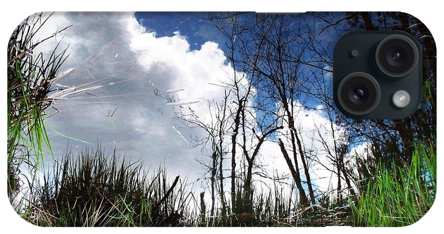 Photography iPhone Case featuring the photograph Looking Into the Bog by Joy Nichols