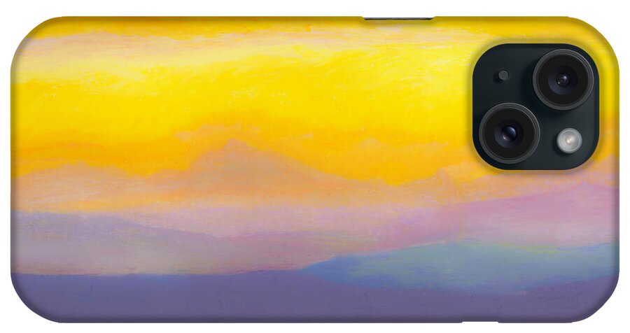 Landscape iPhone Case featuring the painting Looking West by Stephen Anderson