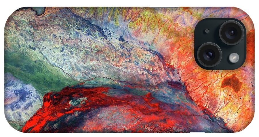 Lorian Delta iPhone Case featuring the photograph Lorian Inland Delta And Swamplands by Us Geological Survey/science Photo Library