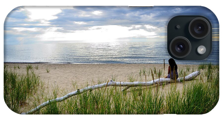 Beach iPhone Case featuring the photograph Lost in Thought by Rick Bartrand