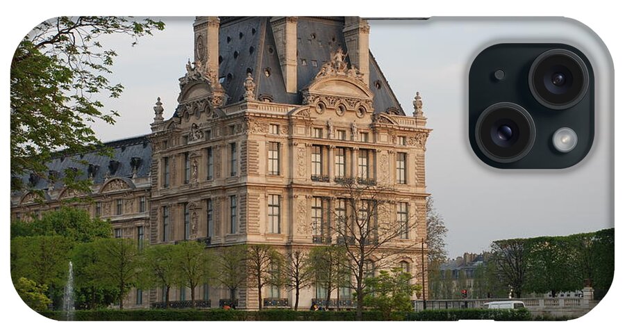 Louvre iPhone Case featuring the photograph Louvre Museum by Jennifer Ancker