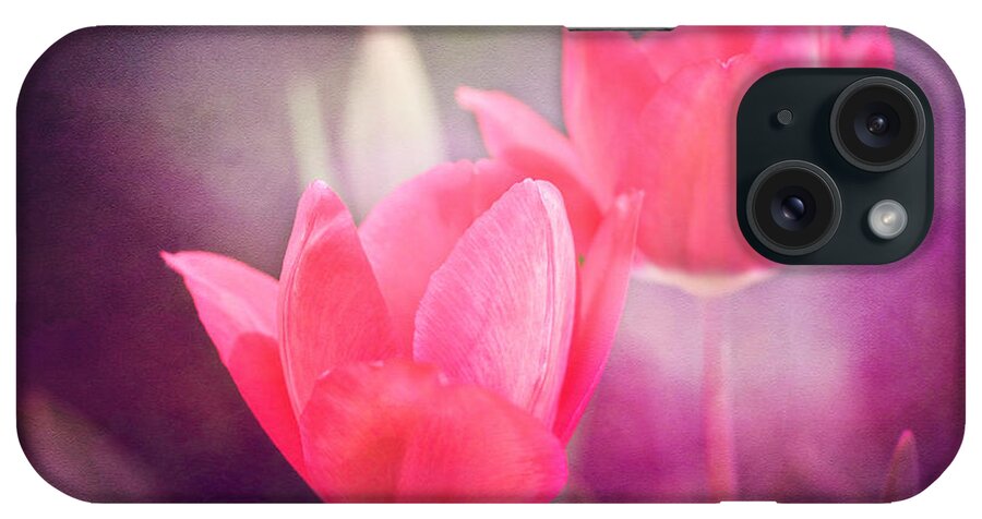 Floral iPhone Case featuring the photograph Love the One you're with by Trina Ansel