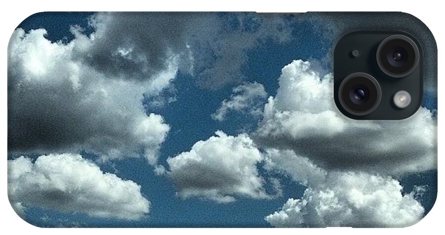  iPhone Case featuring the photograph Low-hanging Clouds by Lynda Harrison