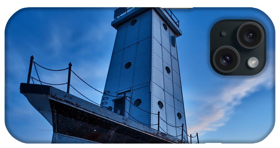 Lighthouse iPhone Case featuring the photograph Ludington Lighthouse by Sebastian Musial