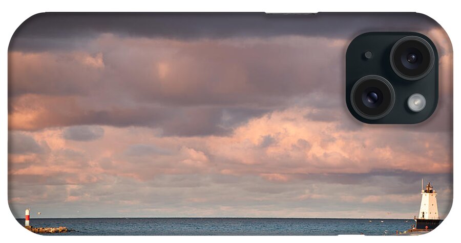 Clouds iPhone Case featuring the photograph Ludington by Sebastian Musial