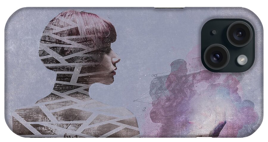 Abstract iPhone Case featuring the photograph Luminance by Thomas Leparskas