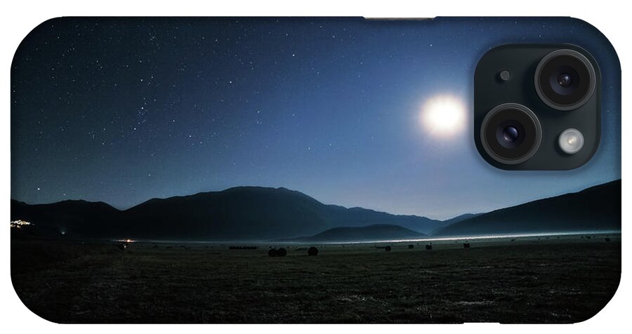 Tranquility iPhone Case featuring the photograph Lunar by Manuelo Bececco Global Nature Photographer
