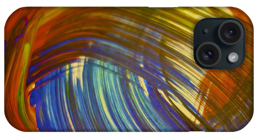Abstract Painting iPhone Case featuring the painting Lyrical Painting 505 by Joan Reese