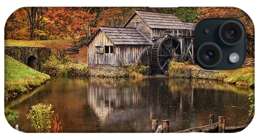 Mill iPhone Case featuring the photograph Mabry Mill by Priscilla Burgers