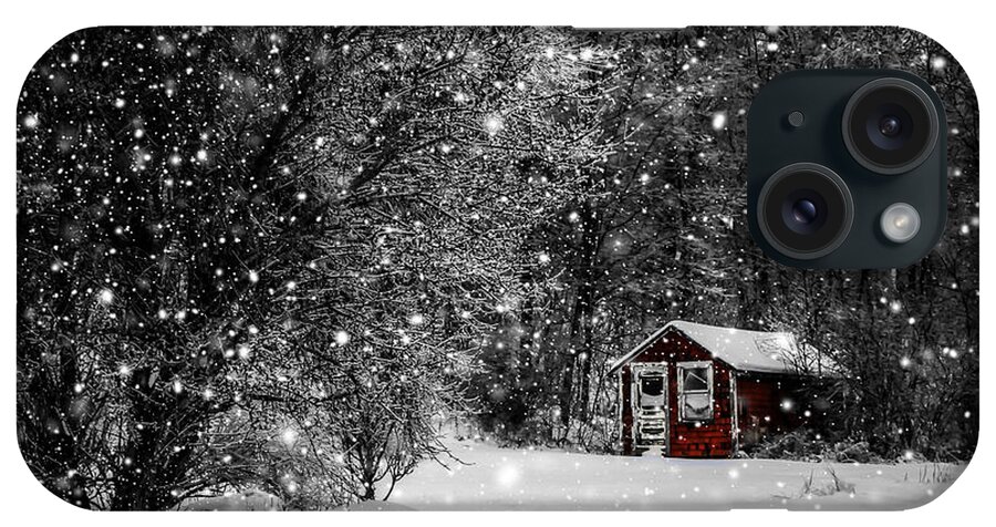 Winter iPhone Case featuring the photograph Made in Maine Winter by Brenda Giasson