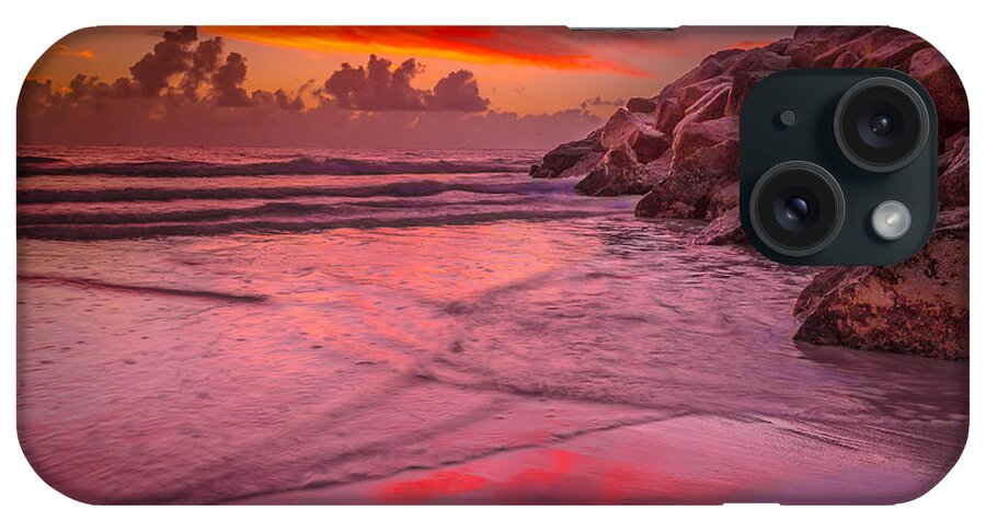 Nature iPhone Case featuring the photograph Magenta Sunrise by George Kenhan