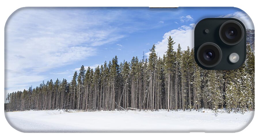 Banff iPhone Case featuring the photograph Magnetic North by Evelina Kremsdorf