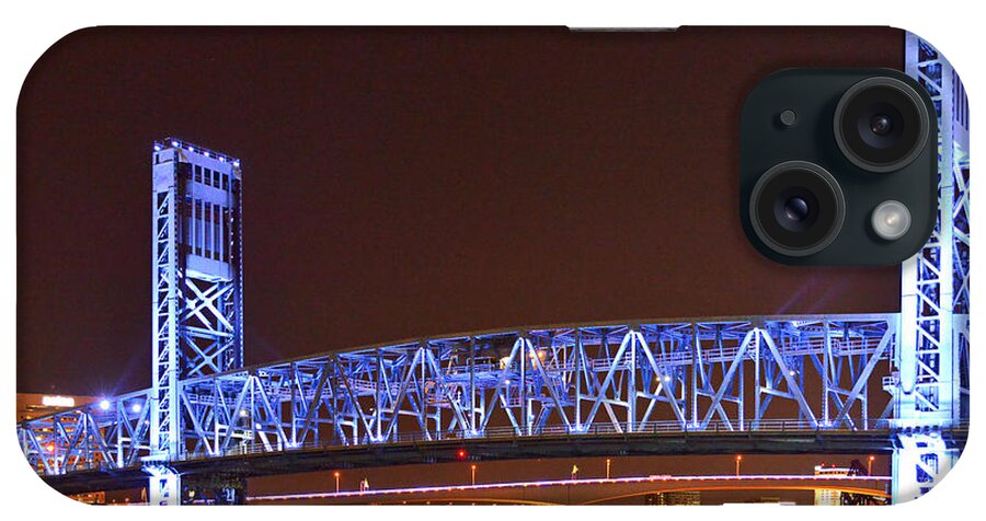 Main iPhone Case featuring the photograph Main Street Bridge Jacksonville by Alexandra Till