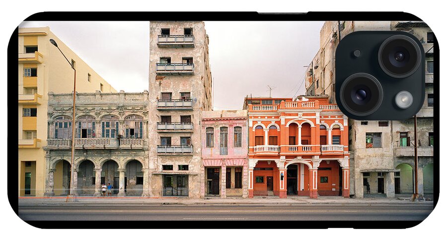 Cuba iPhone Case featuring the photograph Malecon In Havana by Shaun Higson