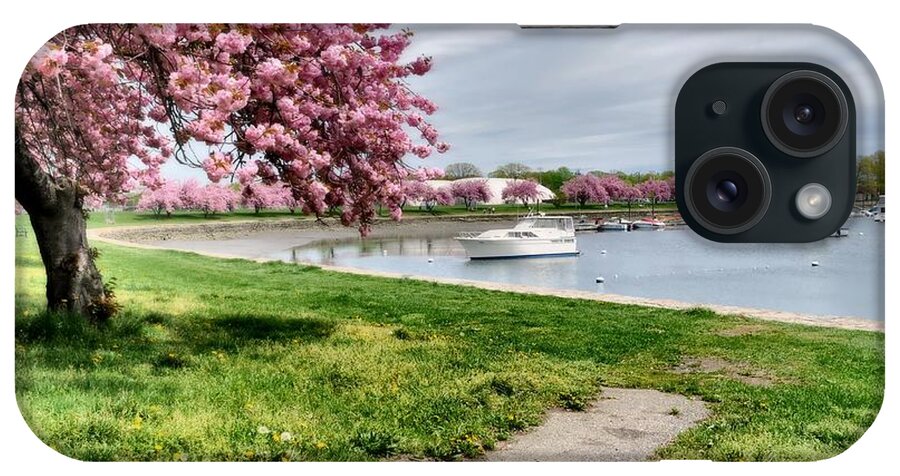 Landscape iPhone Case featuring the photograph Mamaroneck Harbor by Diana Angstadt
