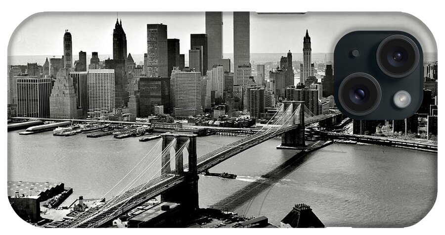 New York iPhone Case featuring the photograph Manhattan 1978 by Benjamin Yeager