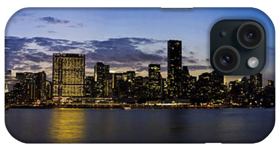 Gantry Plaza State Park iPhone Case featuring the photograph Manhattan from Gantry by Theodore Jones