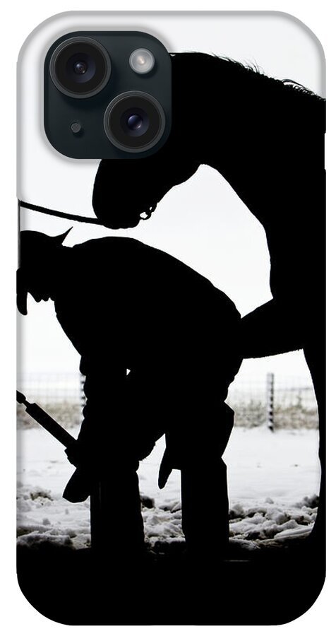 Farrier iPhone Case featuring the photograph Manicure by Jack Milchanowski
