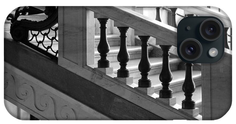 Marble iPhone Case featuring the photograph Marble Stair by Brad Brizek