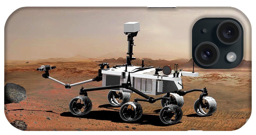 Mars Science Laboratory iPhone Case featuring the photograph Mars Science Laboratory Rover by Jpl-caltech/nasa/science Photo Library