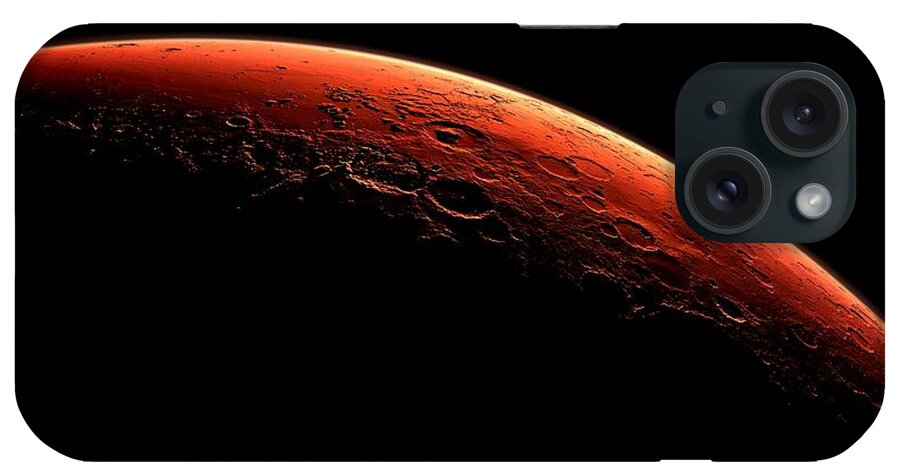 Mars iPhone Case featuring the photograph Mars Sunrise by Benjamin Yeager