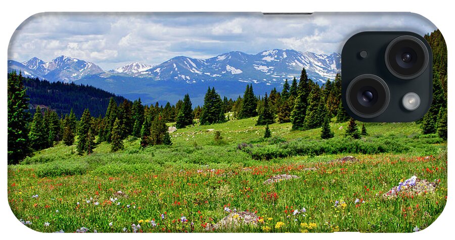 Rocky Mountains iPhone Case featuring the photograph Massive Backdrop by Jeremy Rhoades