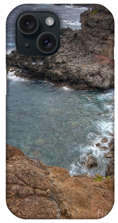 Maui iPhone Case featuring the photograph Maui cliff by Bryan Keil