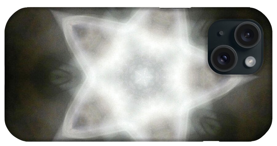 Mandala iPhone Case featuring the photograph Mayan Star by Lisa Lipsett