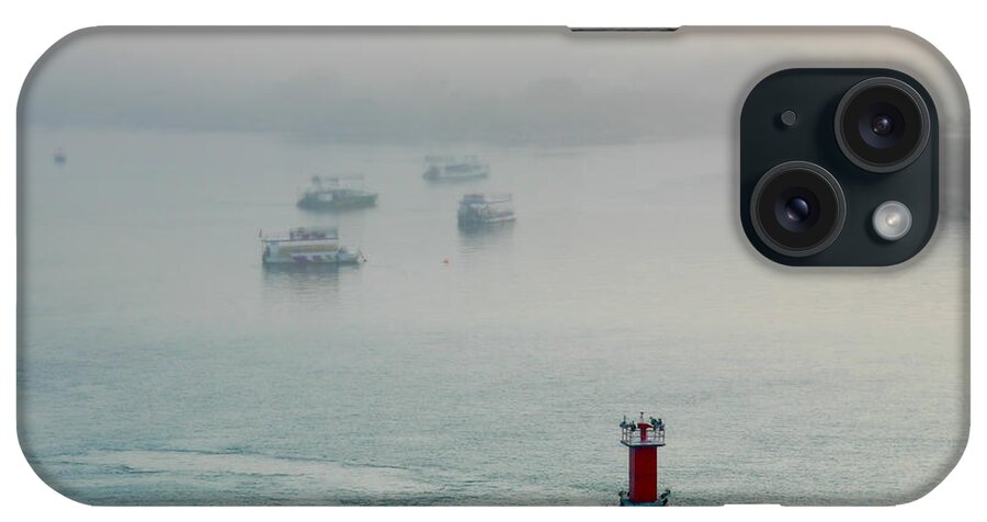 Harbor iPhone Case featuring the photograph Mazatlan Mist by Belinda Greb
