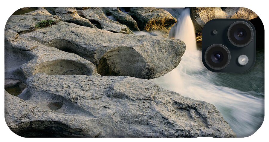 Texas iPhone Case featuring the photograph McKinney Falls by Tom Daniel