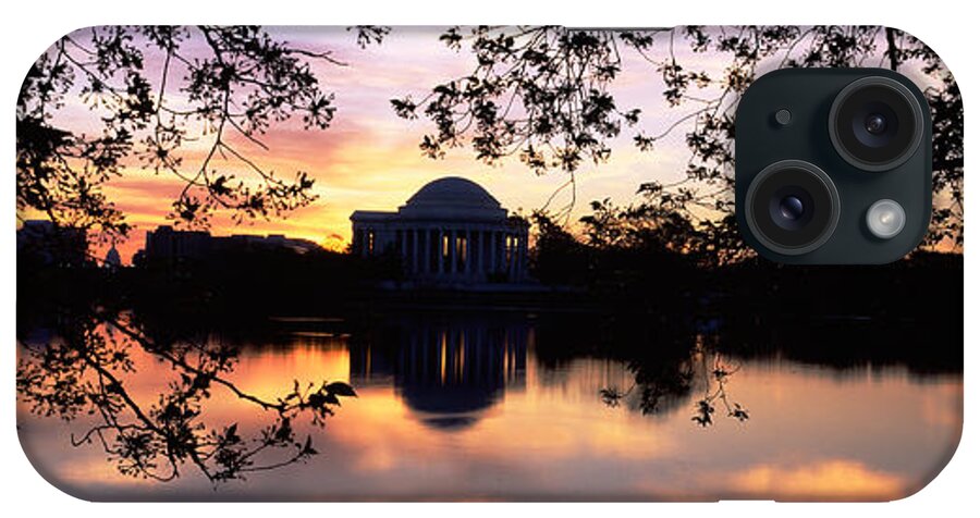 Photography iPhone Case featuring the photograph Memorial At The Waterfront, Jefferson by Panoramic Images