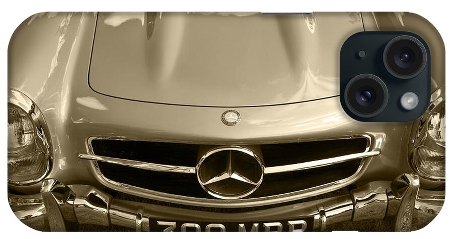 Mercedes Benz iPhone Case featuring the photograph Mercedes Benz 300 SL Roadster 1957 by Maj Seda