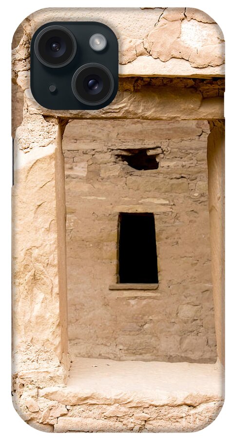Window iPhone Case featuring the photograph Mesa Verde Window by Nicholas Blackwell