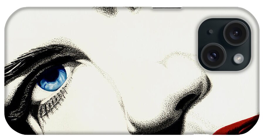 Eyes iPhone Case featuring the drawing Mesmerizing Stare by Cory Still