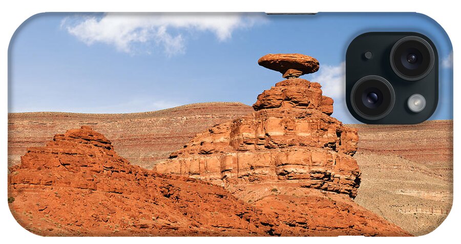 Sombrero iPhone Case featuring the photograph Mexican Hat Rock by Alexandra Till