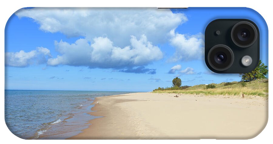 Lake Michigan iPhone Case featuring the photograph Michigan Lake Shore by Espiegle