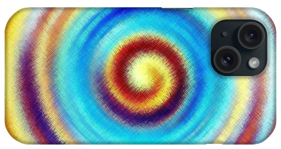 Micro Linear 43 iPhone Case featuring the digital art Micro Linear 43 by Will Borden