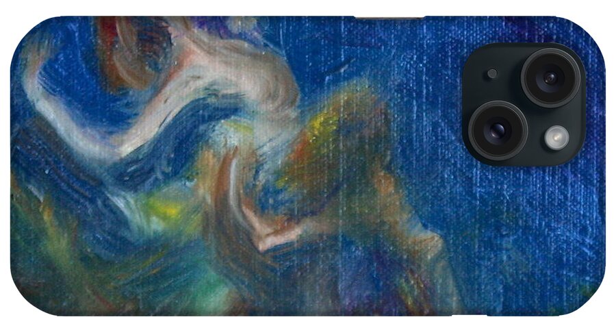 Art iPhone Case featuring the painting Midsummer Nights Dream by Quin Sweetman