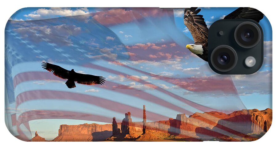  iPhone Case featuring the photograph The symbals of America by Randall Branham