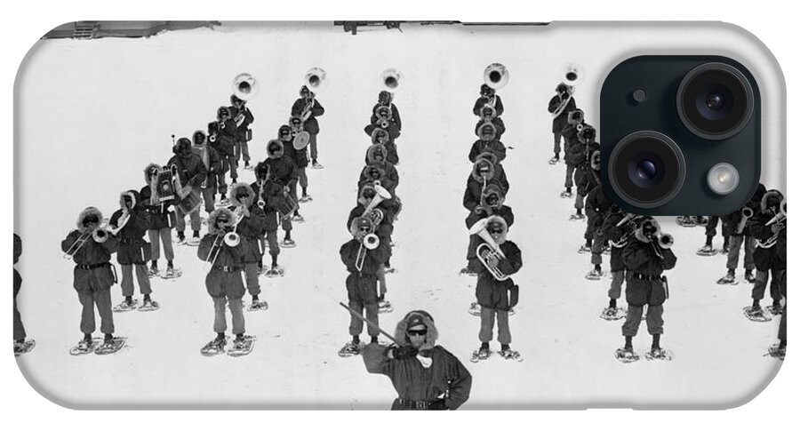 1953 iPhone Case featuring the photograph Military Band, 1953 by Granger