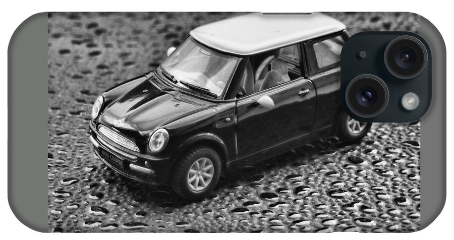 Austin Mini iPhone Case featuring the photograph Mini cooper by Ron Roberts