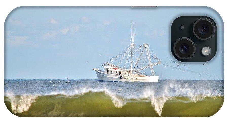 Shrimp iPhone Case featuring the photograph Miss Bee by Kelly Nowak
