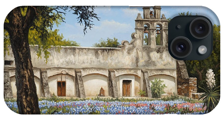Mission San Juan iPhone Case featuring the painting Mission San Juan by Kyle Wood