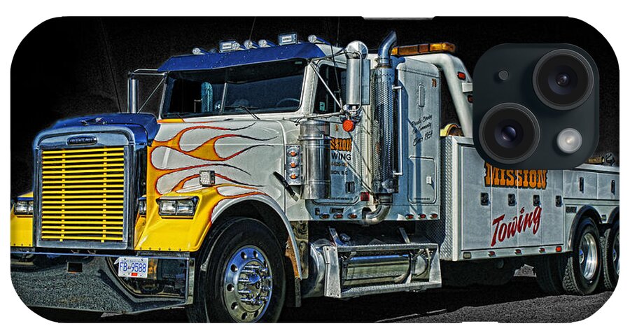 Trucks iPhone Case featuring the photograph Mission Towing HDRCATR2999-13 by Randy Harris